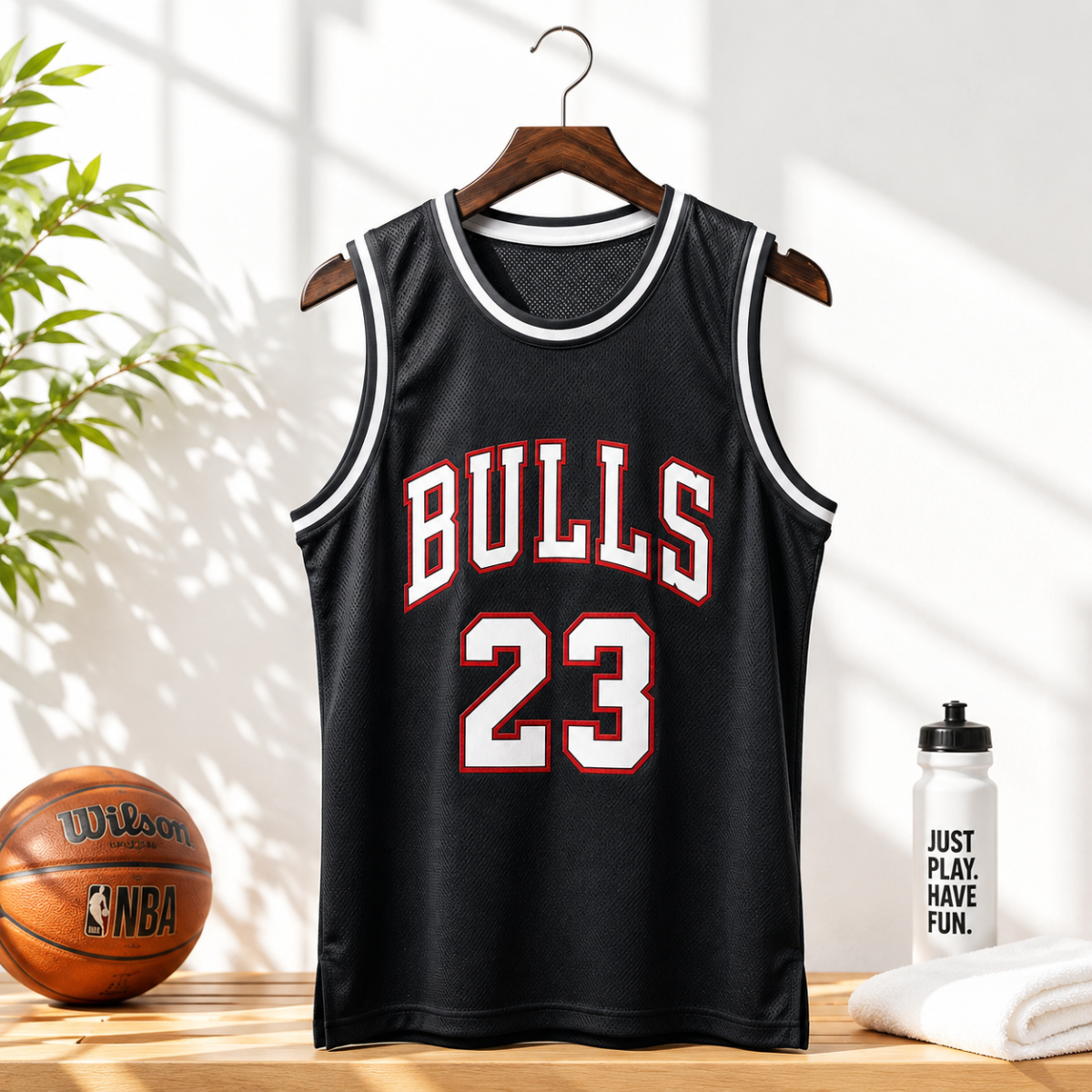 Bulls 23 Black