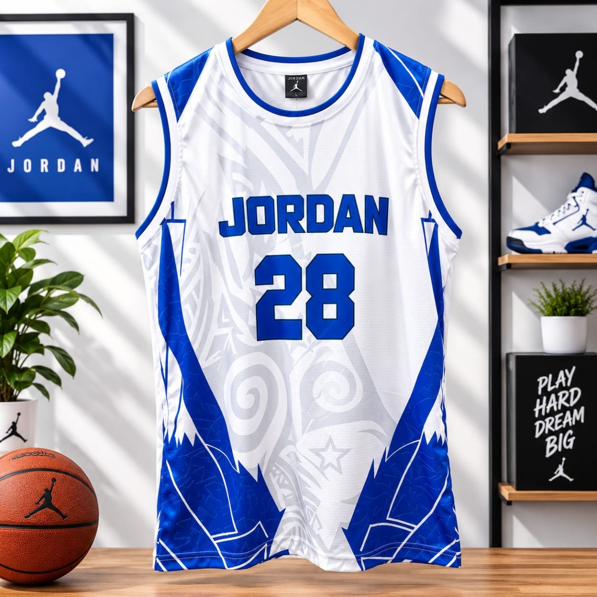 Jordan 28 Blue